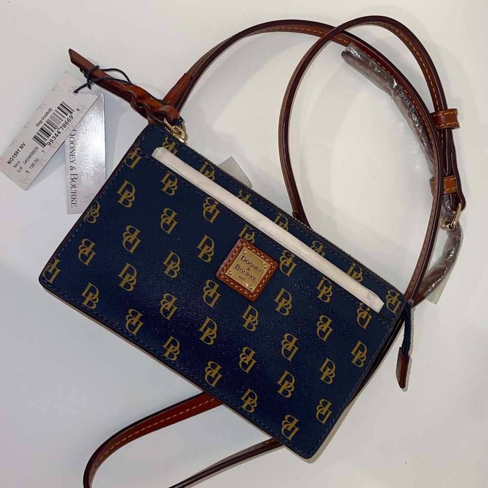 Dooney & Bourke Gingy Crossbody NWT, Navy